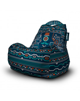 Sedací vak Classic Urban Grey Blue | Wegett