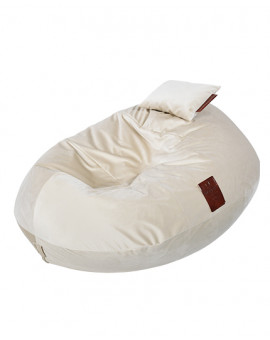 Sedací vak Cocoon XXL Luxury Pearl | Wegett