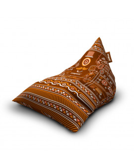 Sedací vak Triangle Urban Brown | Wegett