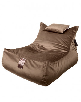 Sedací vak Lounge XXL Luxury Brown | Wegett