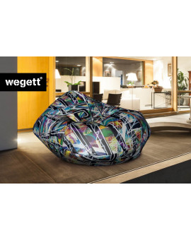 Sedací vak Cocoon XXL Grafiti 3 | Wegett