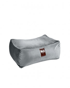 Sedací vak Taburet XXL Luxury Silver | Wegett