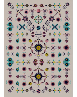 Sedací vak Classic Garden White | Wegett