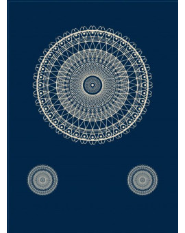 Sedací vak Triangle Lace Indigo | Wegett