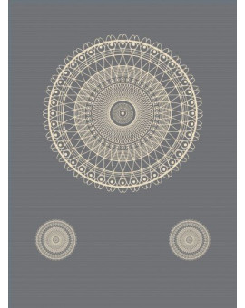 Sedací vak Triangle Lace Grey | Wegett