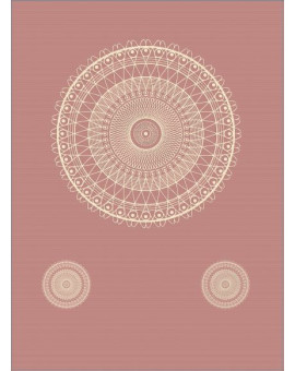 Sedací vak Triangle Lace Old Pink | Wegett