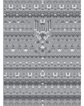 Sedací vak Triangle Sweater Grey | Wegett