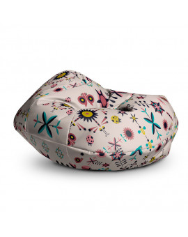 Sedací vak Cocoon XXL Garden White | Wegett